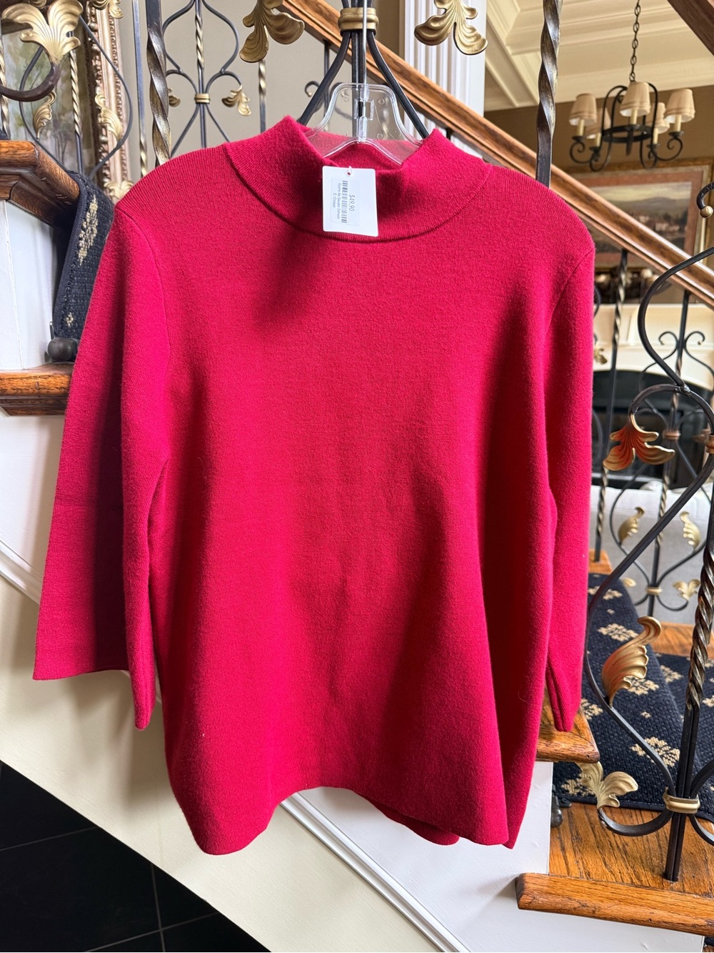 Umgee NWT Soothe Me Sweater Crimson. Size S very soft.